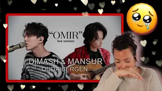 DIMASH & MANSUR QUDAIBERGEN | OMIR - LIVE | That was The Best! - REACTION