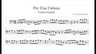 Tango Por una Cabeza (arr.Cello Solo)