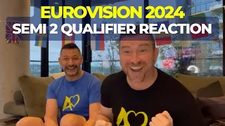 Eurovision 2024 Semi-Final 2 Qualifiers Live Reaction