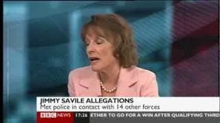 Esther Rantzen is quizzed about Jimmy Savile