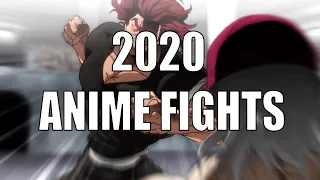 Top 10 Anime Fights of 2020 (New Version)