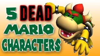 5 Dead Characters from the Mario Universe