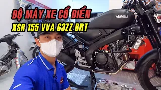 Tới lượt Yamaha XSR 155 classic cổ điển xổ trái 63 183cc | Xác nặng | Ổn định đủ dùng