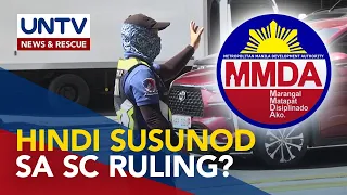 LGU traffic law enforcers, pwede pa ring mag-isyu ng violation ticket sa kabila ng SC ruling – MMDA