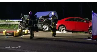 Geisterfahrer verursacht tödlichen Unfall auf der A661