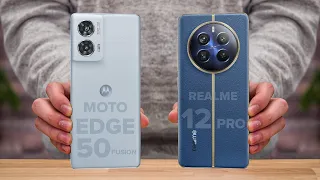 Motorola Edge 50 Fusion Vs Realme 12 Pro || Full Comparison ⚡ Which one is Best?