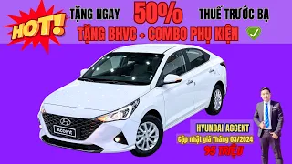 [HOT] Giá Xe Hyundai Accent 1.4 MT Full Tháng 03/2024 -BGX