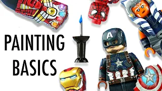 How To Make Custom LEGO Minifigs - Painting Basics EP1