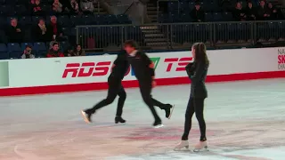 Canadian Skating Championships 2018 Dylan Moscovitch Trennt Michaud #1 Gala Practice