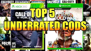 Top 5 Most Underrated Call Of Duty Games