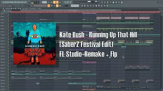 Kate Bush - Running Up That Hill (SaberZ Festival Edit) Fl Studio Remake + Flp