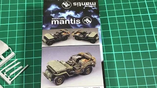 Mantis Miniatures WWII US Army Jeep Willys Accessories 1/35