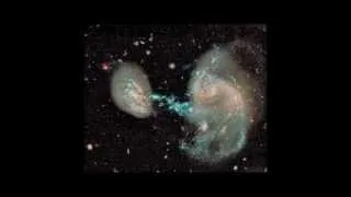 Cosmic fountain - Arp 194