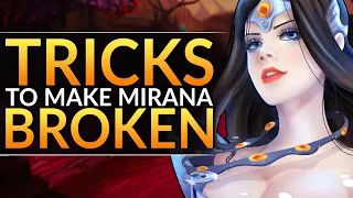 INCREDIBLE Tricks to Make MIRANA SUPER OVERPOWERED -  PRO Tips for Every Support - Dota 2 Guide