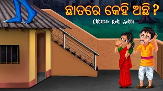 ଛାତରେ କେହି ଅଛି | Chhatare Kehi Achhi | Odia Stories | Odia Gapa | Aaima Kahani | Odia Horror Stories