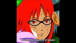 [ Karin Thought Naruto Is Opposite Of Sasuke😈 ]