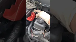 08 GMC Acadia 3.6 easy to change the oil pressure switch