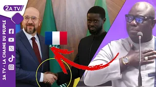 Charles Michel et le Président Diomaye: Ahmed Aidara " khana France niome..."