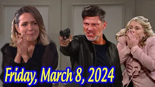 Days Of Our Lives Full Episode Friday 3/8/2024, DOOL Spoilers Friday, March 8