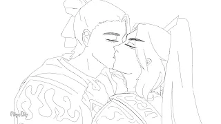 Fengqing kissing