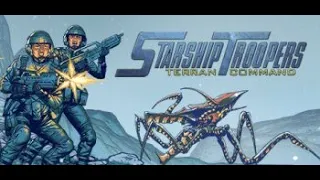 Прохождение: Starship Troopers: Terran Command (Ep 1) Хороший арахнид это мертвый арахнид!