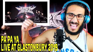 Greek/Cypriot metalhead reacts to BABYMETAL (ft. F.Hero) | PA PA YA | (LIVE)