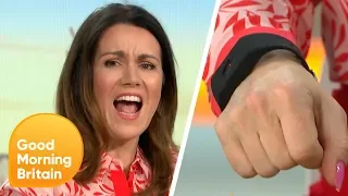 Piers Uses an Electric Shock Bracelet on Susanna and Richard | Good Morning Britain