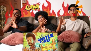 Whistle Podu Reaction | Dim Light Reaction |  The Greatest Of All Time | Thalapathy Vijay | U1 | AGS