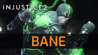 Injustice 2 - Bane Moveset w. Inputs [Basic]