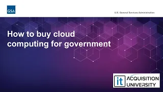 How to Buy Cloud Computing for Government