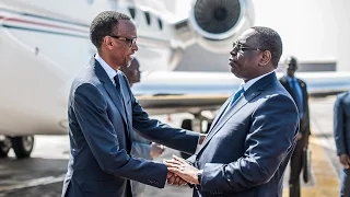 President Macky Sall welcomes President Kagame to Dakar | Senegal, 7 March 2016
