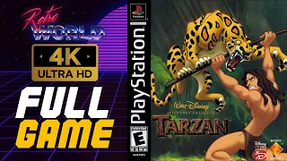 Tarzan (PS1) 100% | Playstation Longplay | No Commentary 4K