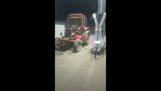 traktor mtz metan gaz