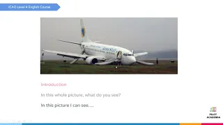 Describing Picture Technique - ICAO Level 4 English Course