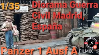 Diorama Guerra Civil  Madrid, España 1:35