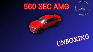 Hot Wheels MERCEDES 560 SEC AMG (UNBOXING & REVIEW)