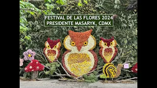💐 Festival de las Flores 2024 | Av. Presidente Masaryk, #CDMX