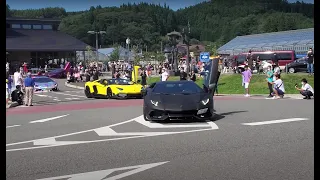 🔥V12強烈なサウンド！！諸星一家！！搬出！飯舘村スーパーカー