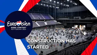 Construction for Eurovision 2021 has started in Rotterdam Ahoy