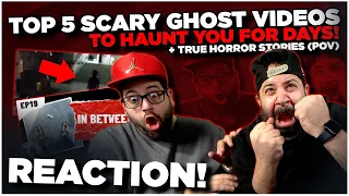 SCARY GHOST VIDEOS THAT WILL HAUNT YOU FOR DAYS! + TRUE HORROR STORIES (POV) | SCARY REACTION!!