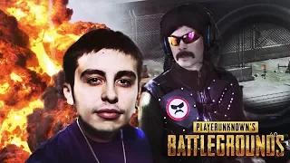 SHROUD DESTROYING IN PUBG WITH DR DISRESPECT