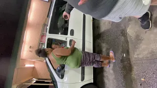 Crazy crackhead lady says we’re goin to hell. ( Must Watch )