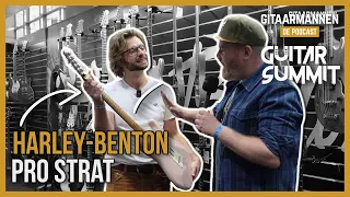 GUITAR SUMMIT 2023: HARLEY BENTON about the new PRO STRATS