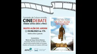 Cine Debate - Muito além do Jardim - 03.06.2023