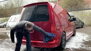 VW CADDY maintenance valet 150bhp darkside developments mapped & dyno