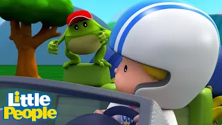 Fisher Price Little People | Froggy The Supercar CoPilot?🏎️ | New Episodes | Kids Movie