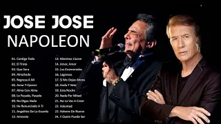 JOSE JOSE Y JOSE MARIA NAPOLEON ÉXITOS SUS MEJORES CANCIONES ROMANTICAS (30 GRANDES EXITOS)