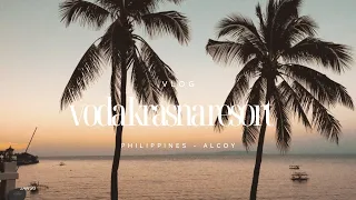 BEACH BLISS: VODA KRASNA RESORT - alcoy, philippines mini vlog (4K)