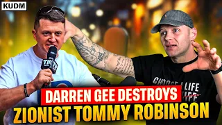 Darren Gee Rips Tommy Robinson “He’s a Crack/Coke Head & A Plant That Stole Millions & Sniffed it”