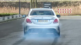 Sportscars Accelerating! M3 F80 Fi, C63S Burnout, M4 DONUTS, RS6 C8, F8 Akra, GTR Capristo, 440i Etc